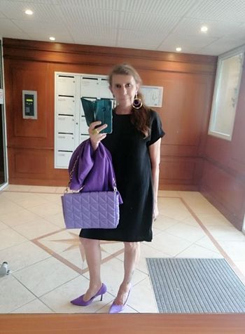 Petite robe noir oversize MANGO