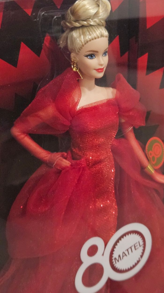Poupée Barbie 80 ans Mattel - photo numéro 4