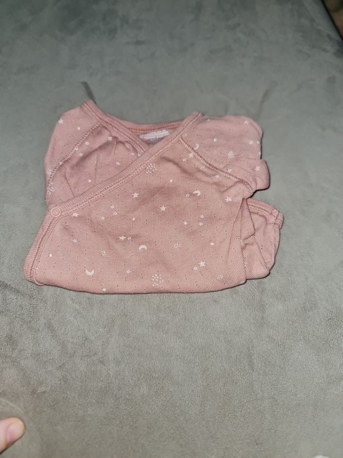 Bodies rose kiabi 3mois