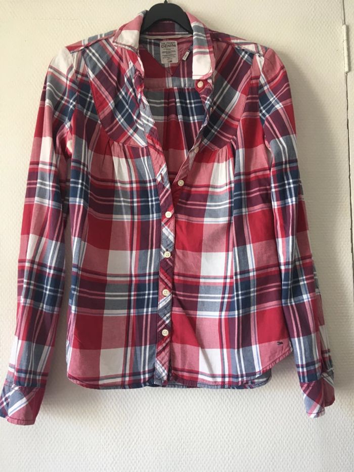 Chemise à carreaux Hilfiger Denim
