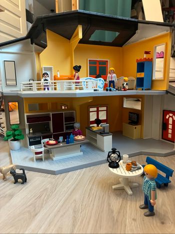 Maison + camping car playmobil