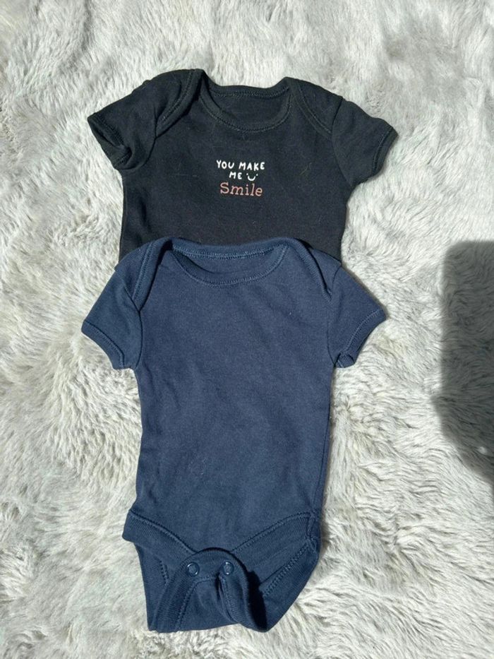 Lot 2 bodies taille naissance