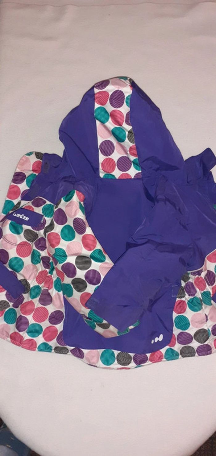 Ensemble veste et salopette de ski fille - photo numéro 2