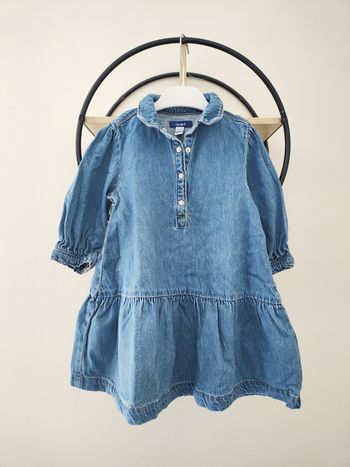4 ans robe en jean  mi saison Okaïdi ( manche mi longue)