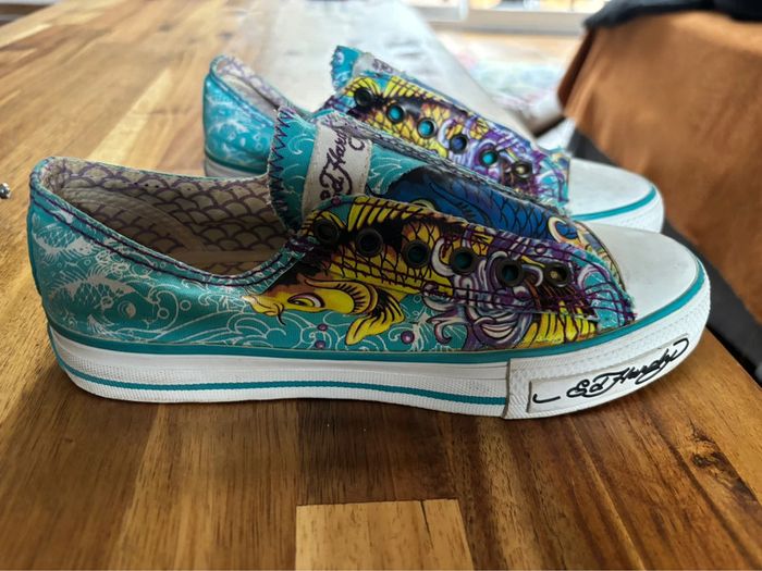 Baskets basse ed hardy - photo numéro 3