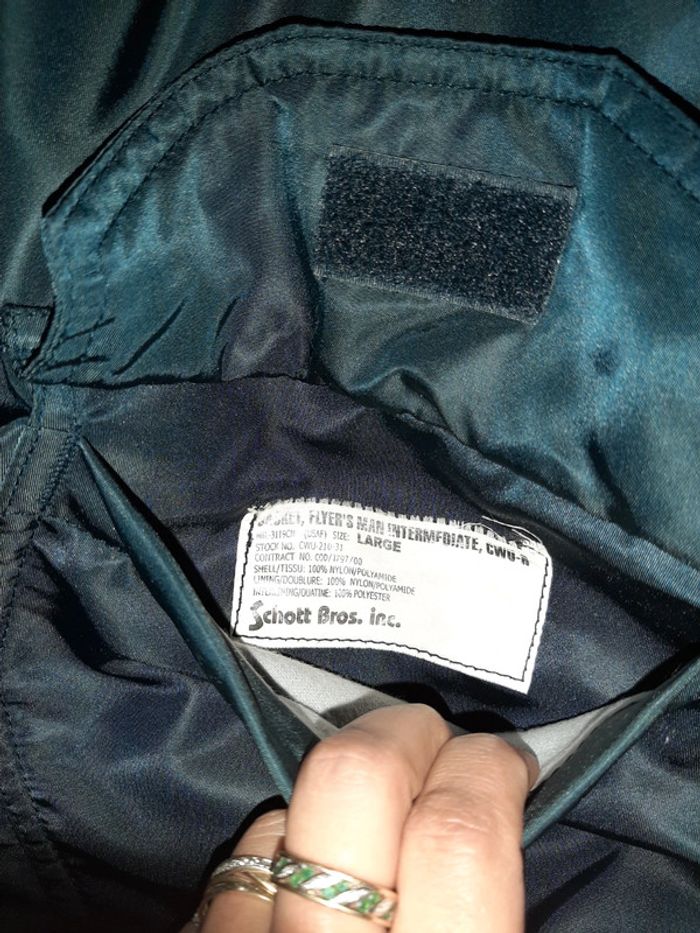 Manteau schott homme taille L type Bombers - photo numéro 3