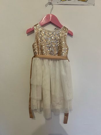 Robe tulle sequin