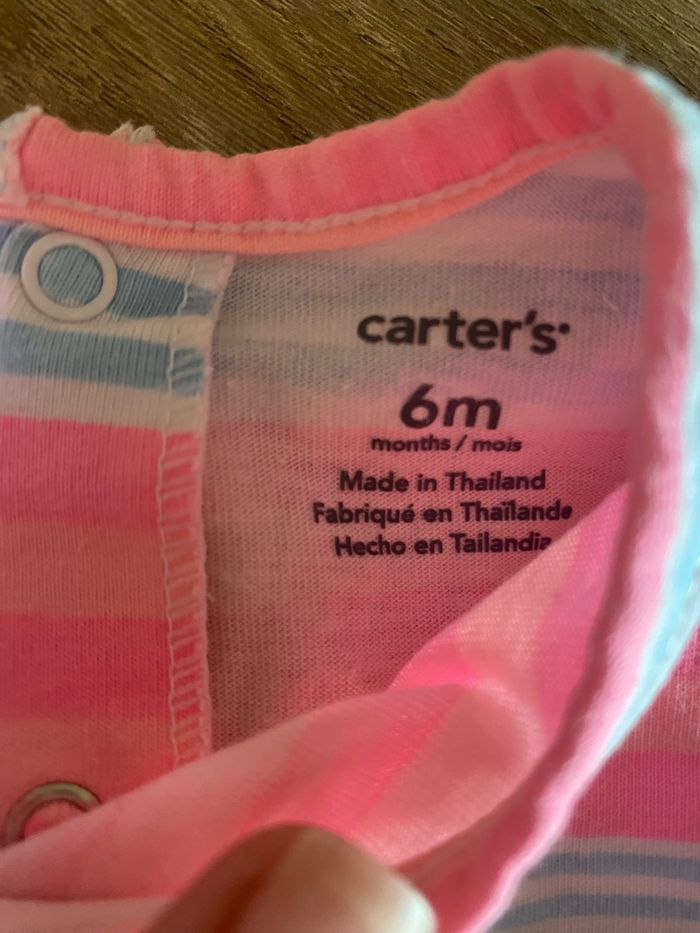 Robe bébé fille rose et bleu - photo numéro 2