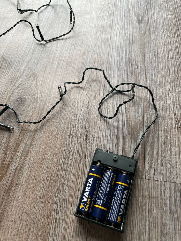 Guirlandes led jaunes 2m20 à piles - photo numéro 3