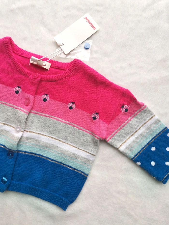 Gilet catimini coccinelles - photo numéro 2