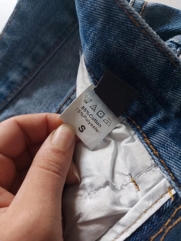 Jean bi-color jambes larges taille 36 - photo numéro 4