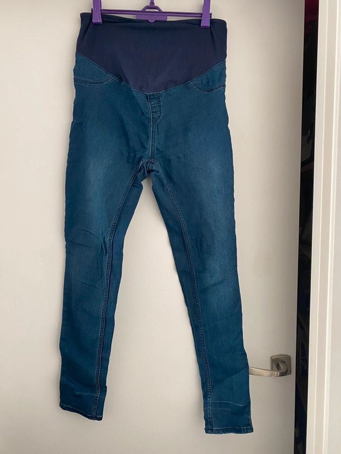 Jegging bleu grossesse