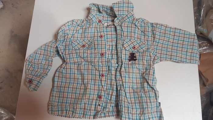 Chemise lulu castagnette 12 mois