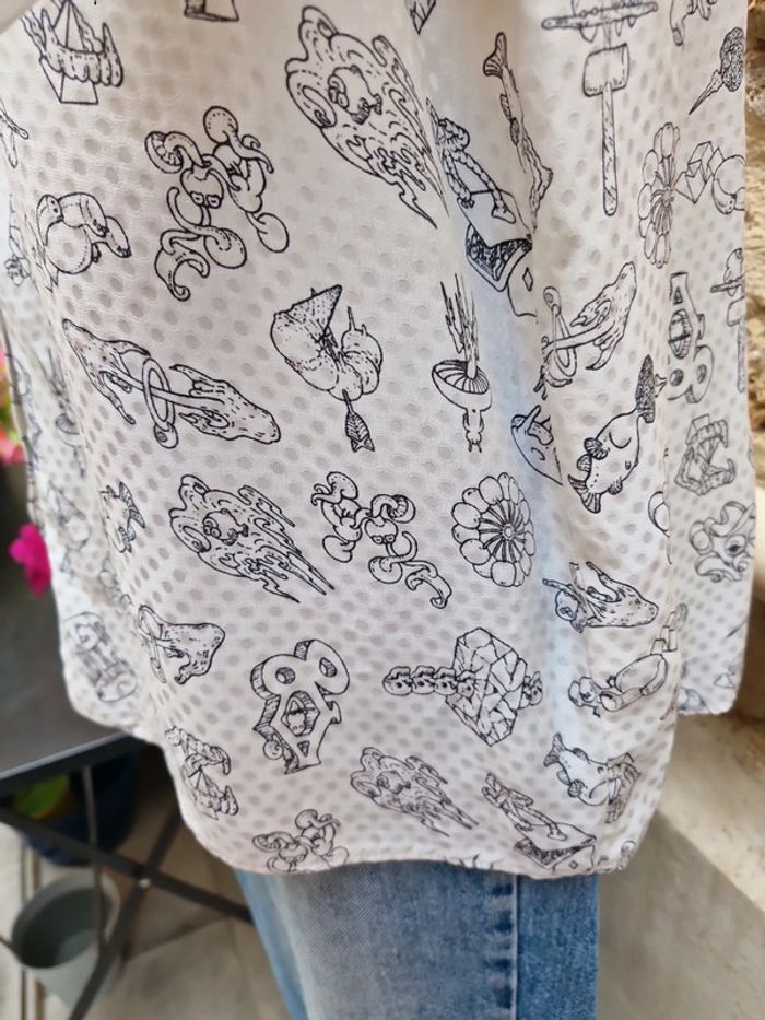 Chemise en soie 40 Zadic& Voltaire - photo numéro 4