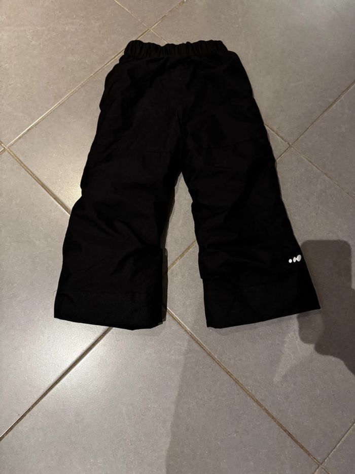 Pantalon de ski avec jupe para neige en bas de jambe - Wedze / Décathlon - 5 ans - Noir - photo numéro 3