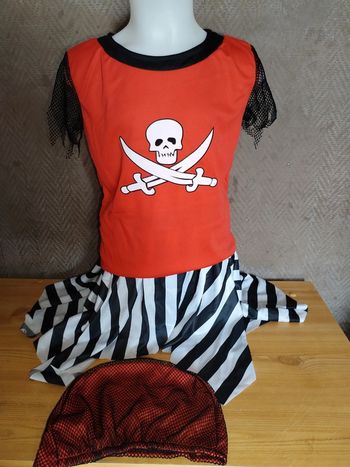 Déguisement pirate fille 4-6 ans