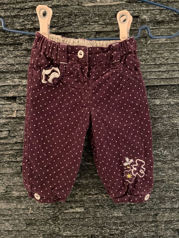 Pantalon violet bébé fille 🌺