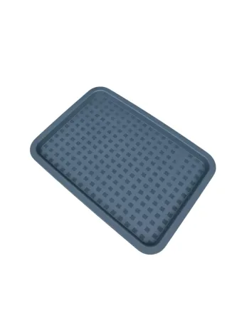 Plateau apéritif gris – 26,5 x 19 cm Neuf