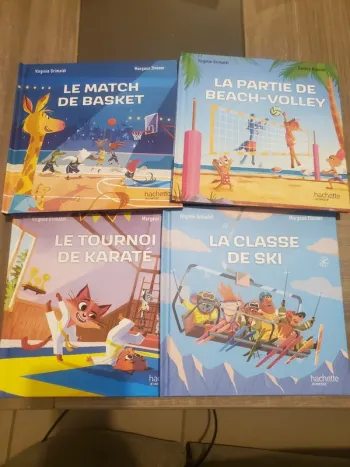 Lot de 4 livres "Esprit sportif"