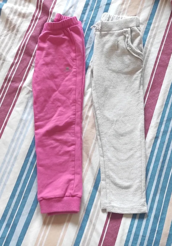 Lot 2 pantalons fille 3 ans