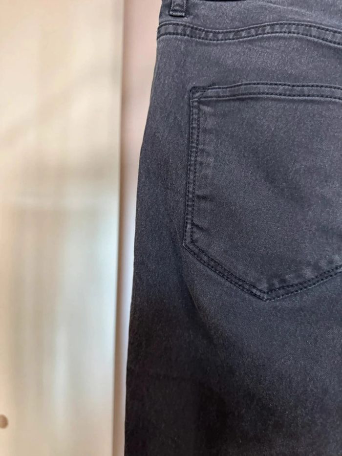 Pantalon type jean noir Skinny lègerement élastique - photo numéro 5