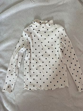 Sous pull à pois