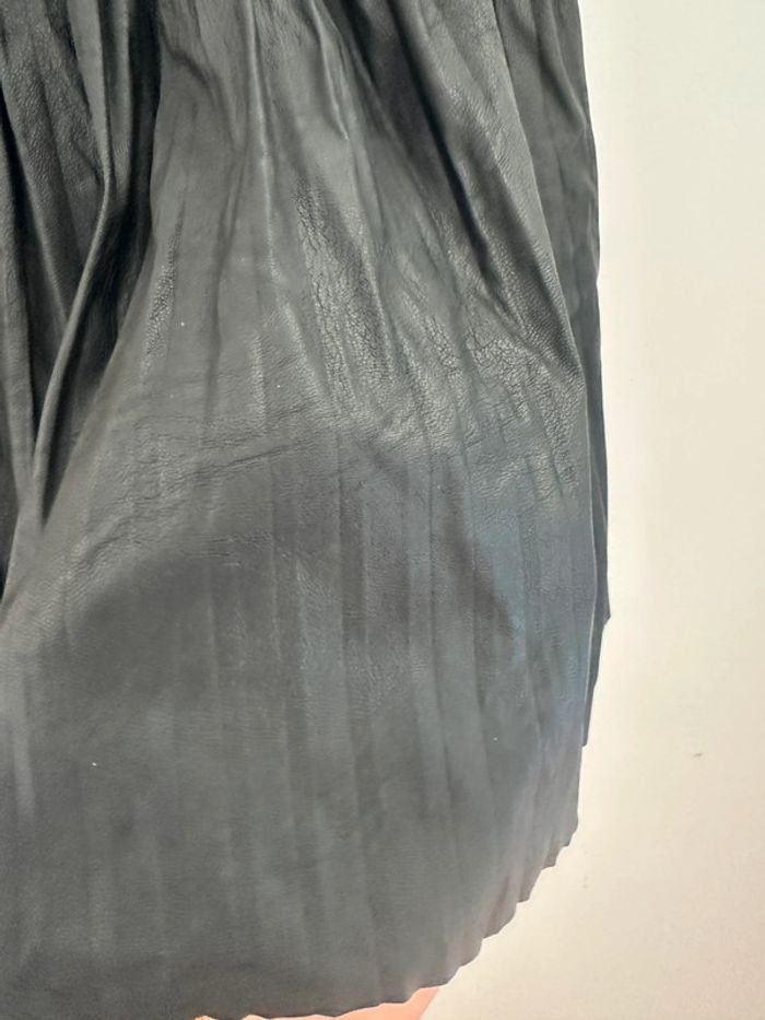 Jupe patineuse en similicuir taille M - photo numéro 2