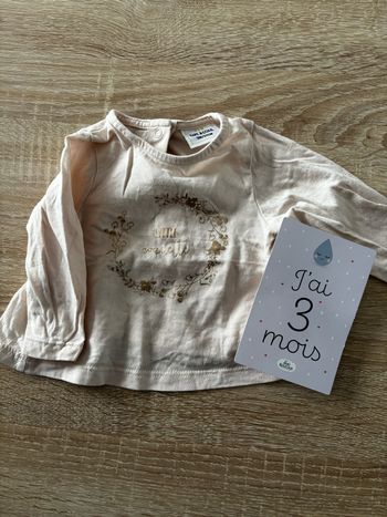 Tee shirt little coquette TAPE A L’œil t.3m
