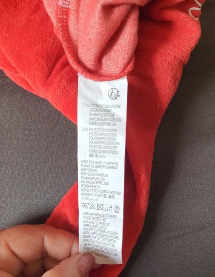 Pyjama mixte 3 mois - photo numéro 4