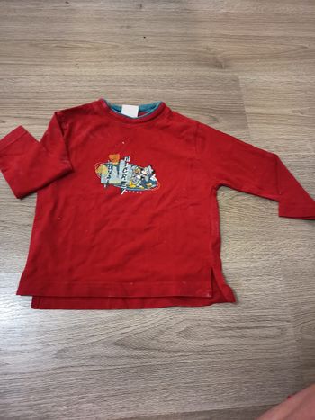 Tee shirt manche longue 24 mois