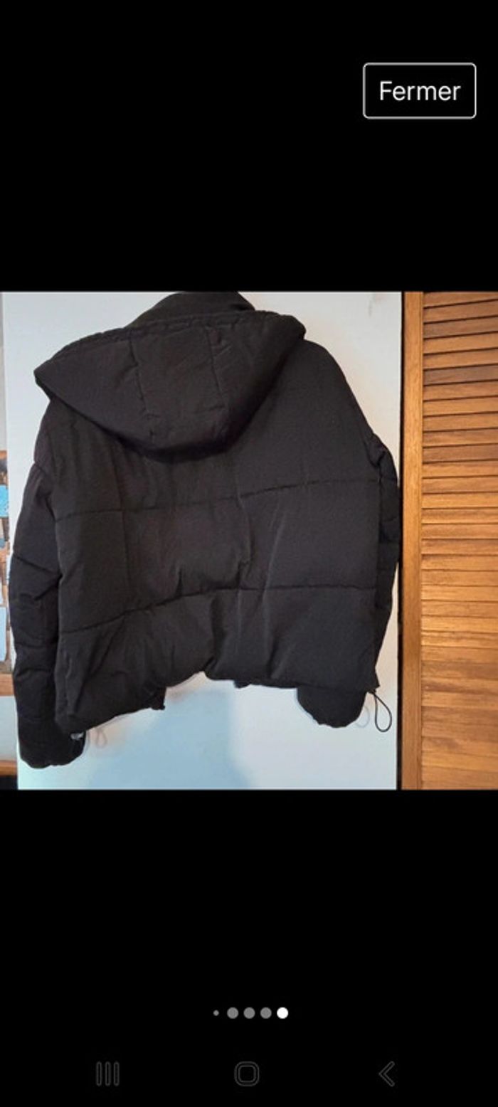 Blousson capuche noir - photo numéro 11