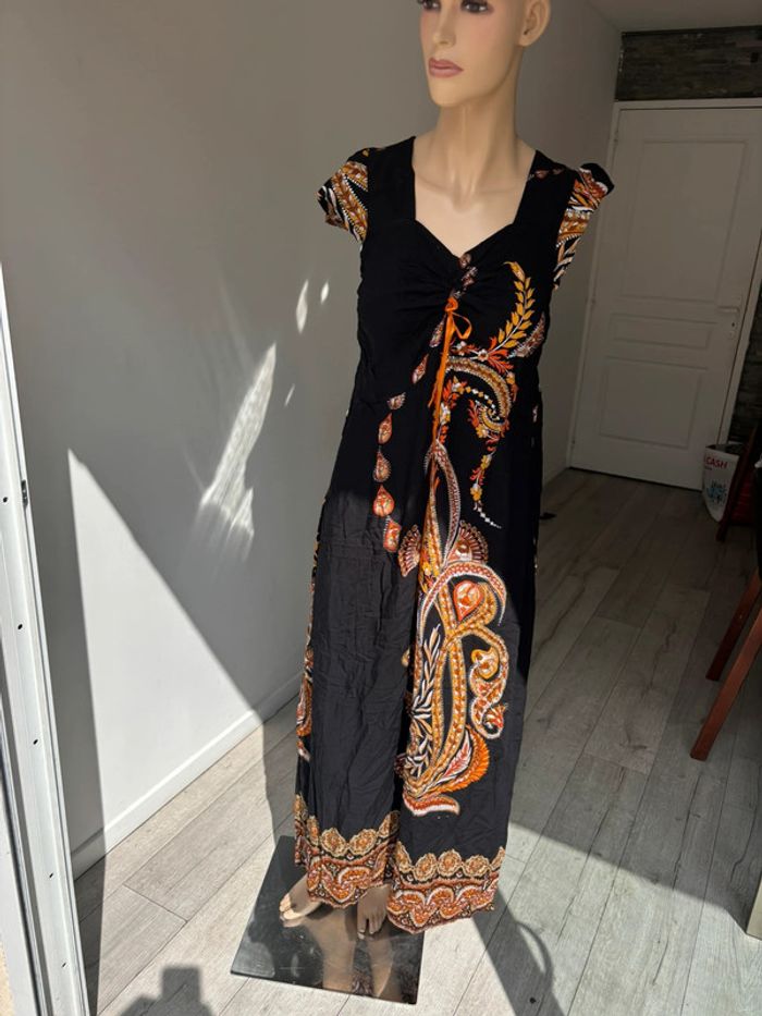 Robe bohème manche courte boutique parisienne - photo numéro 6