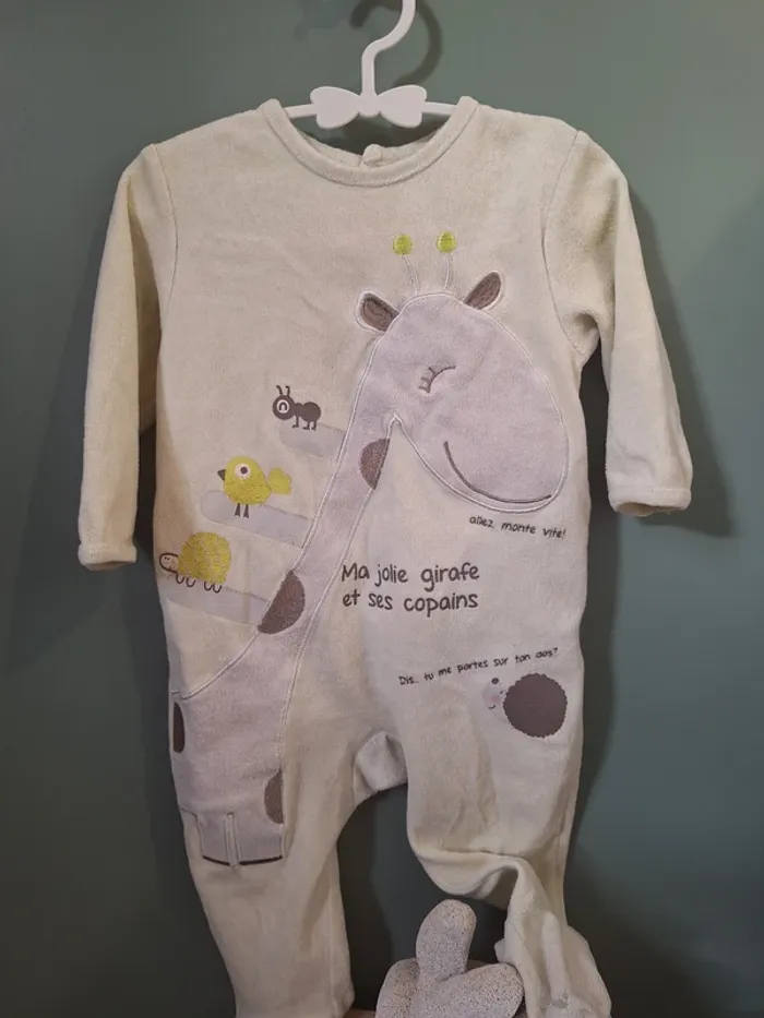 Pyjama - Kitchoun - 12 mois - photo numéro 2