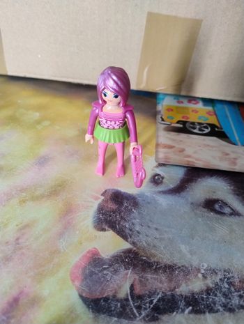 Playmobil danseuse avec harpe 