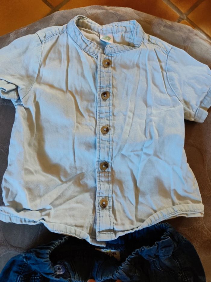 Tenue short et chemise manches courtes - photo numéro 2