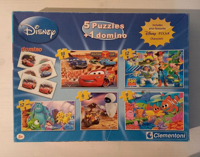 boîte 5 puzzles + 1 domino - photo numéro 3