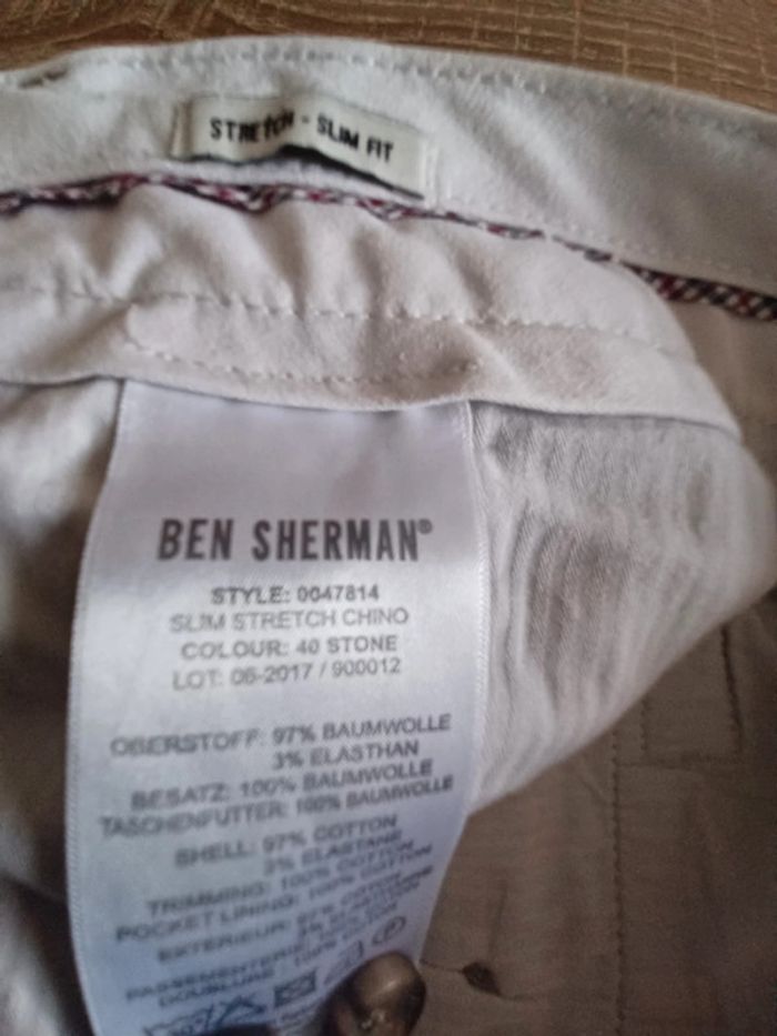chino ben sherman w30 - photo numéro 9