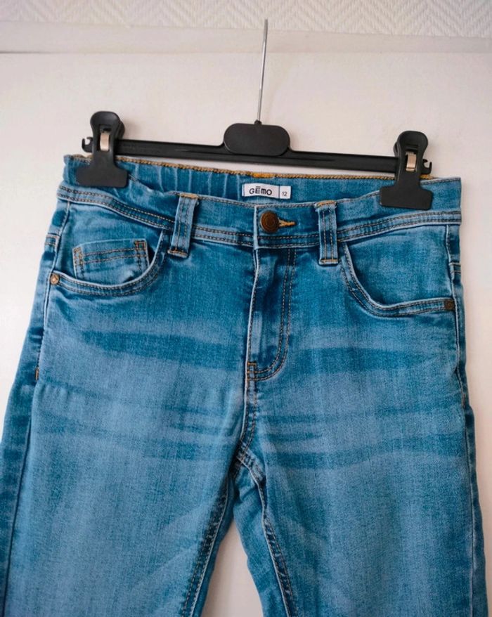 Jean slim Gémo taille 12ans - photo numéro 3