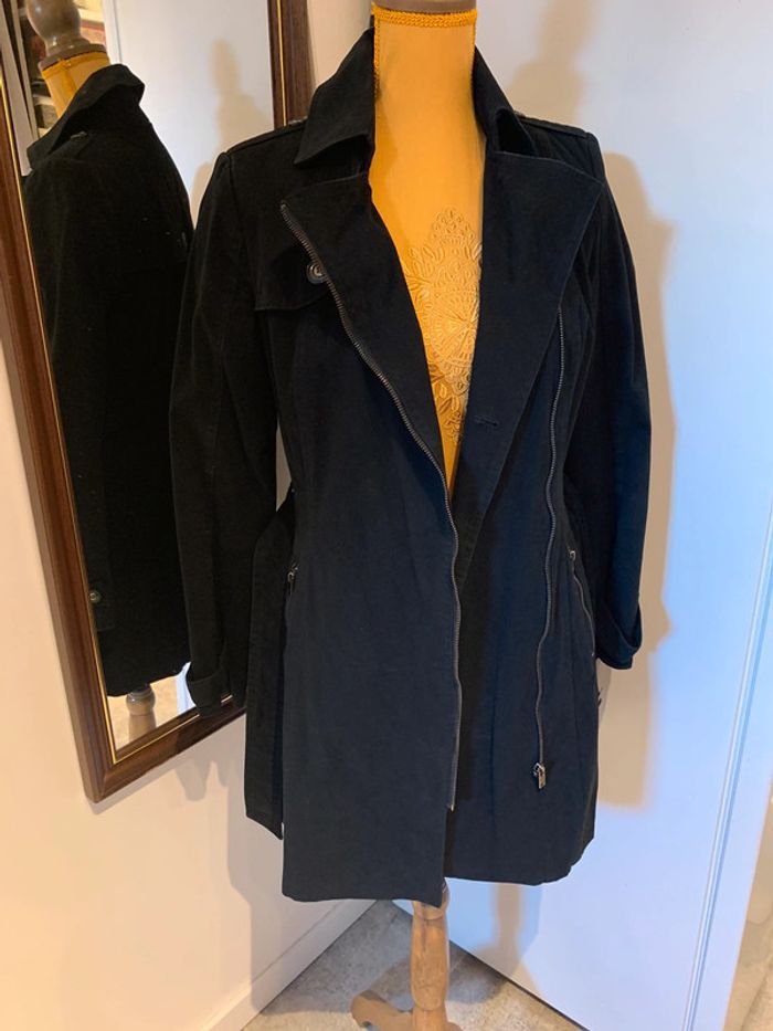 Trench-coat noir - photo numéro 6