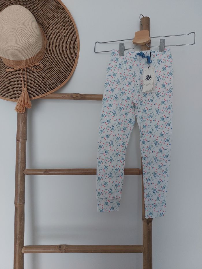 Pantalon legging pyjama hiver Petit Bateau 5 ans - photo numéro 2