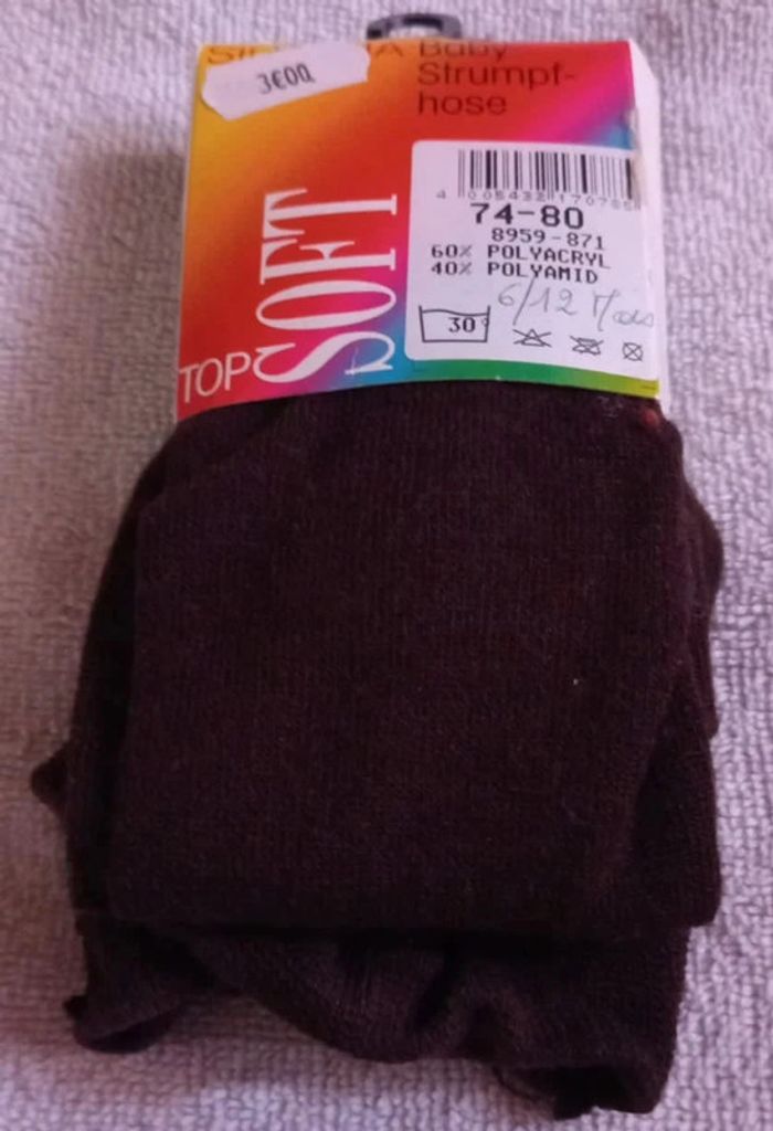 Collant marron Taille 12 / 18 mois - photo numéro 2