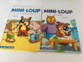 2 livres mini-loup