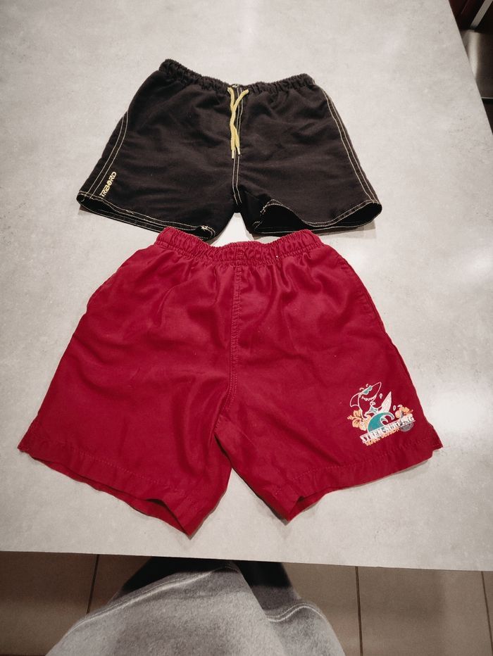 Lot de 2 shorts de bain garçon/maillot de bain– Taille 5 ans - photo numéro 1