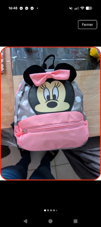 Petit sac à dos Minnie Mouse Disney neuf