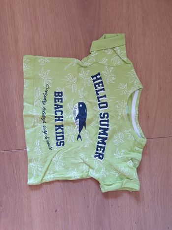 T-shirt 6.mois manches courtes