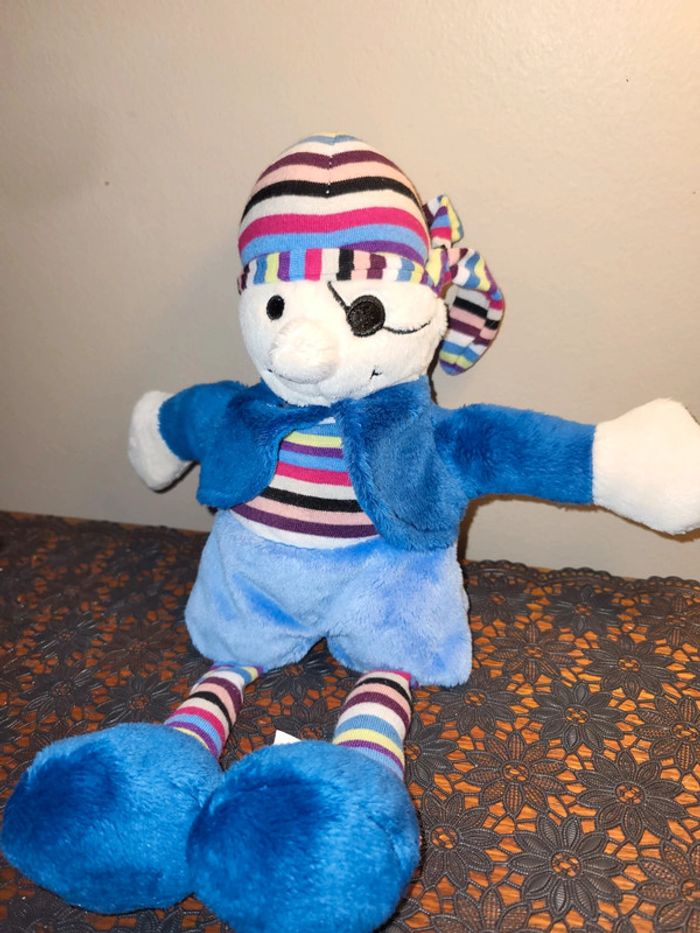 Peluche poupée pirate - photo numéro 2