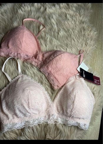 Soutiens gorge rose sans armature H&M Taille 2XL / 44 Neufs avec étiquette