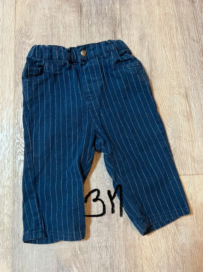Pantalon à rayure
