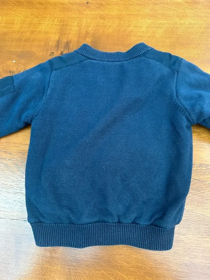 Gilet IKKS blue marine épais 3 ans - photo numéro 11