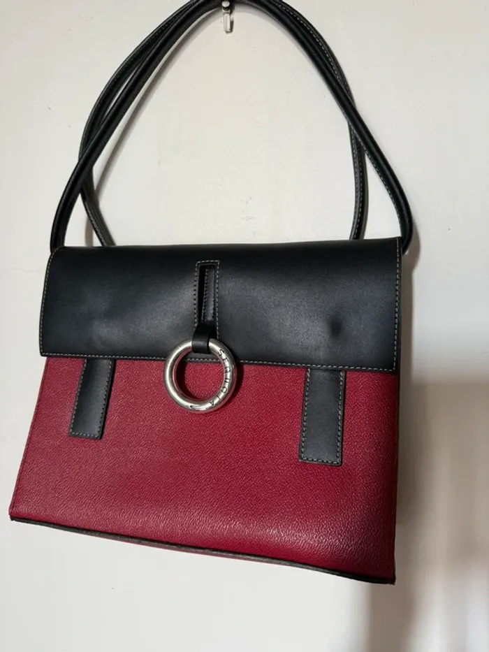 Sac sequoia NEUF rouge bordeau et noir